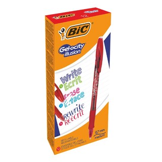 Gelocity ball pen brisiva hem.ol. crvena