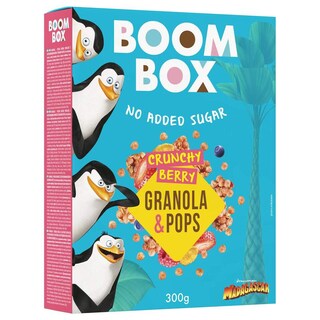 Ovsena granola pops voce Boom Box 300g