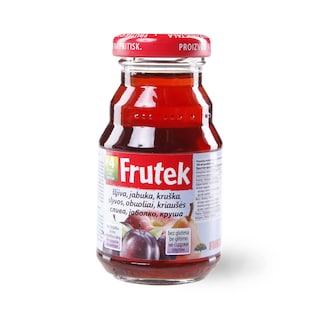 Sokic sljiva i jabuka Fructal 125ml 4m+