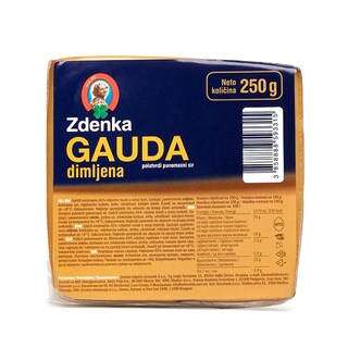 Sir Gauda polutvrdi dimljena Zdenka 250g