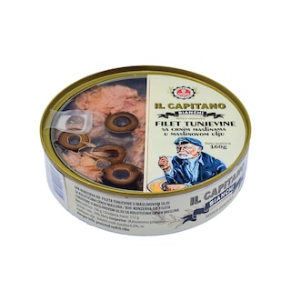 Tuna c.masline/m.ulje Il Capitano 160g