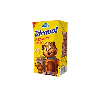 Cokoladno mleko Zdravo 1% 0,25L TB