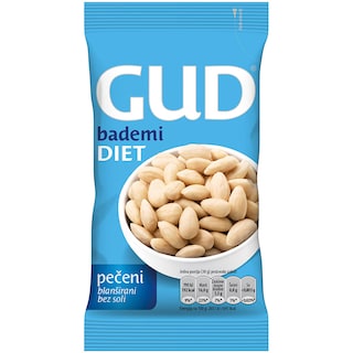 Badem blansir.pec.bez soli Diet GUD 75g