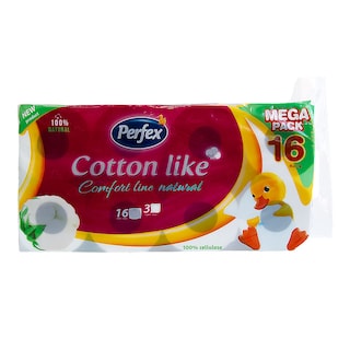 Toal.papir cott.comf.line nat.3sl 16/1