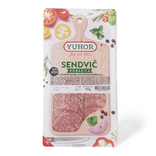 Sendvic kobasica Yuhor 100g