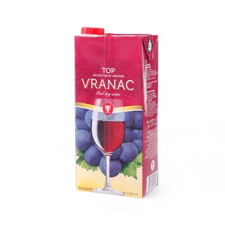 Vino crno Vranac Vino Zupa tp 1l