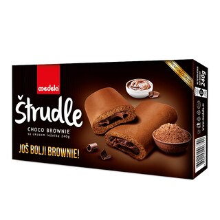 Strudla Brownie choco lesnik Medela 240g