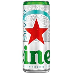 Pivo Heineken Silver limenka 0.33l