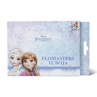 Flomasteri Disney 1/12 Frozen