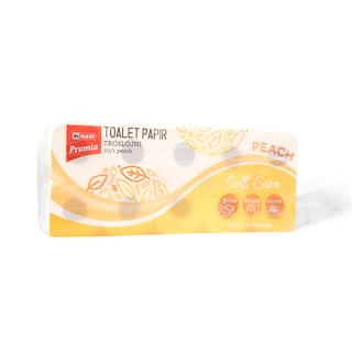 Toalet papir peach Maxi 3sl 10/1