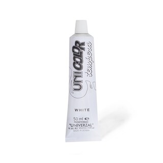 Tempera bela 1/1 50 ml Uni line