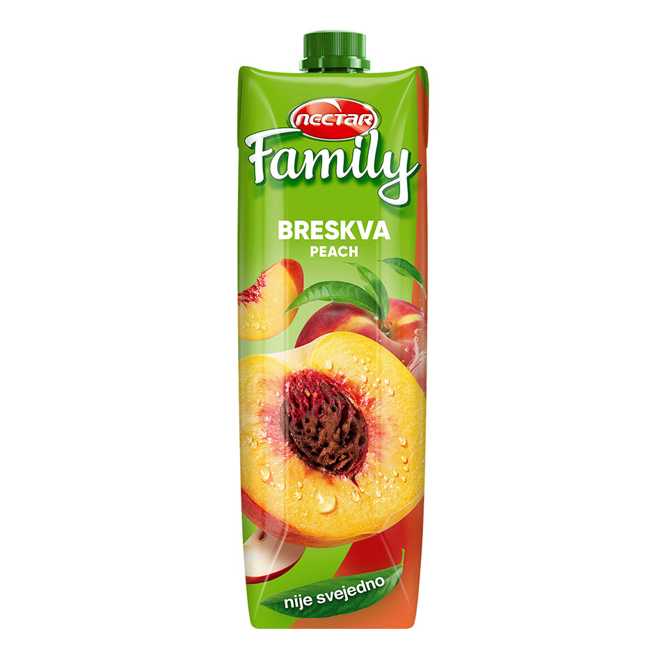 Sok breskva Family Nectar 1l