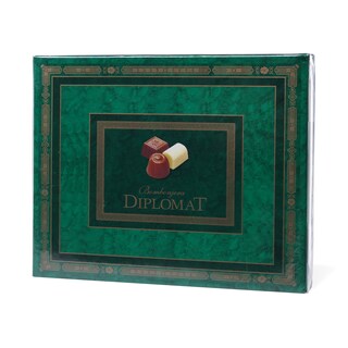 Bombonjera Diplomat zelena Cokolend 190g
