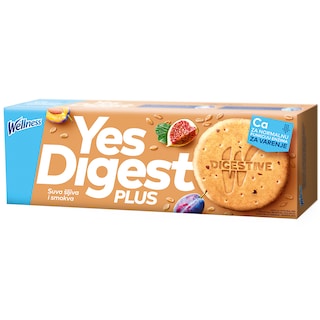 Keks Wellness integralni degestive 164g