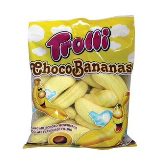Bombone choco bananas Trolli 150g