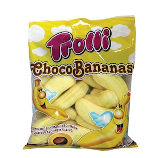 Bombone choco bananas Trolli 150g