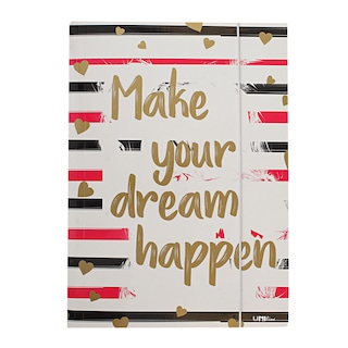 Fascikla A4 sa gumom Uni line