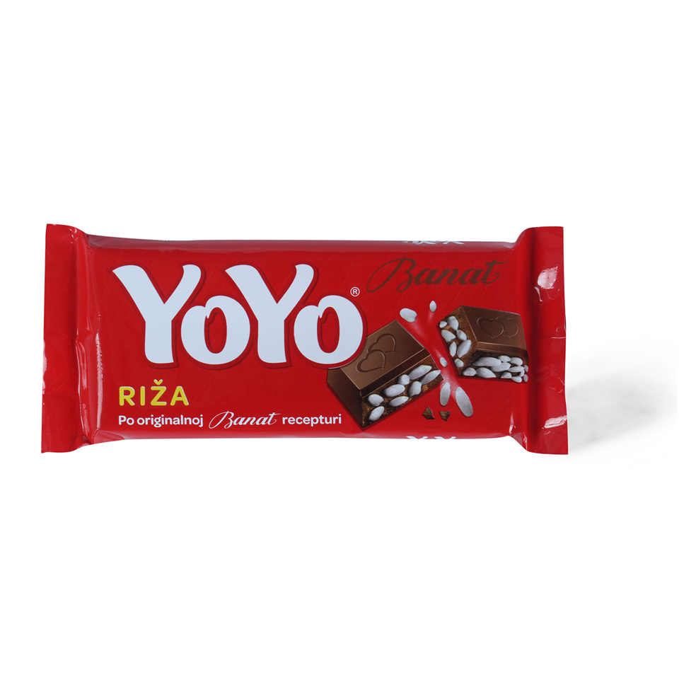 Kakao tabla YoYo sa rizom 80g