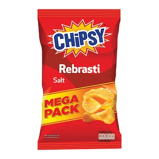 Chipsy rebrasto secen slani 280g