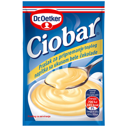 Topla cokolada bela Dr Oetker 25g
