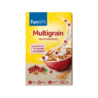 Cerealija Fun&Fit multigrain/brusn.250g