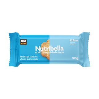 Keks kokos Biobella,105g