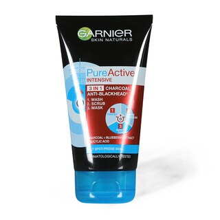 Gel za lice 3in1 Charcoal Garnier 150ml