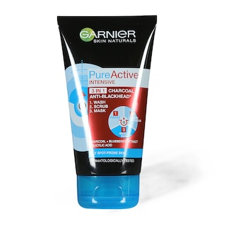 Gel za lice 3in1 Charcoal Garnier 150ml