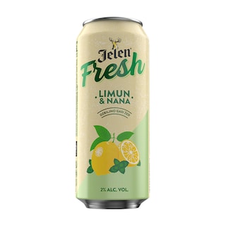 Pivo Jelen Fresh limun&nana CAN 0.5L
