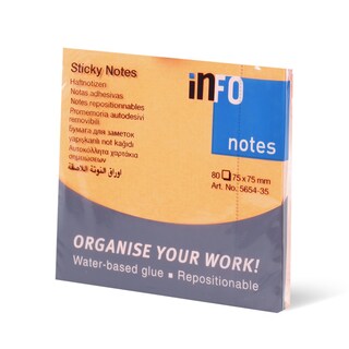 Blok neon boje samolepljivi 75x75mm