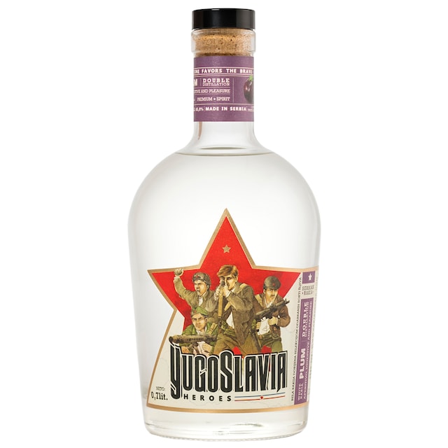 Yugoslavia Heroes Rakija sljiva 0.7l