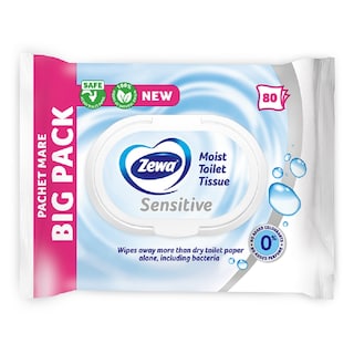Vlazni toaletni papir sensitiv Zewa 80/1
