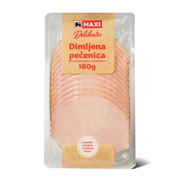 Dimljena pecenica slajs Maxi 180g 