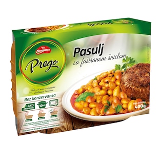 Pasulj/fasirana snicla Prego 400g