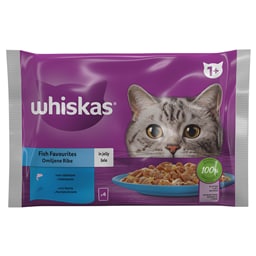 Kesice riba Whiskas 4x85g