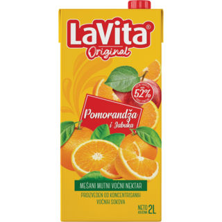 Sok pom.nektar.slim La Vita 2l