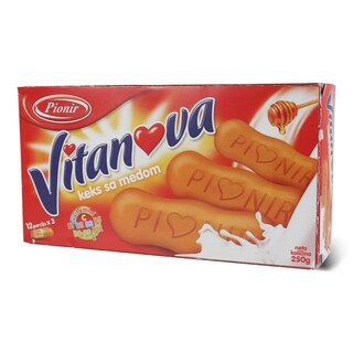 Keks Vitanova sa medom 250g
