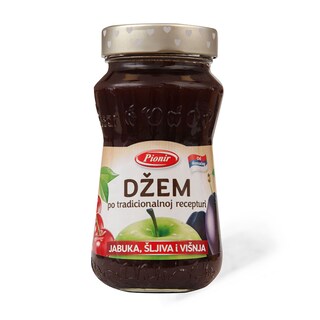 Dzem jabuka,sljiva i visnja 680g