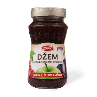 Dzem jabuka,sljiva i visnja 680g