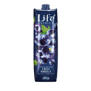 Sok crna ribizla premium Nectar Life 1l