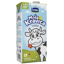 Mleko ster.1.5% BP slim Moja kravica 1l