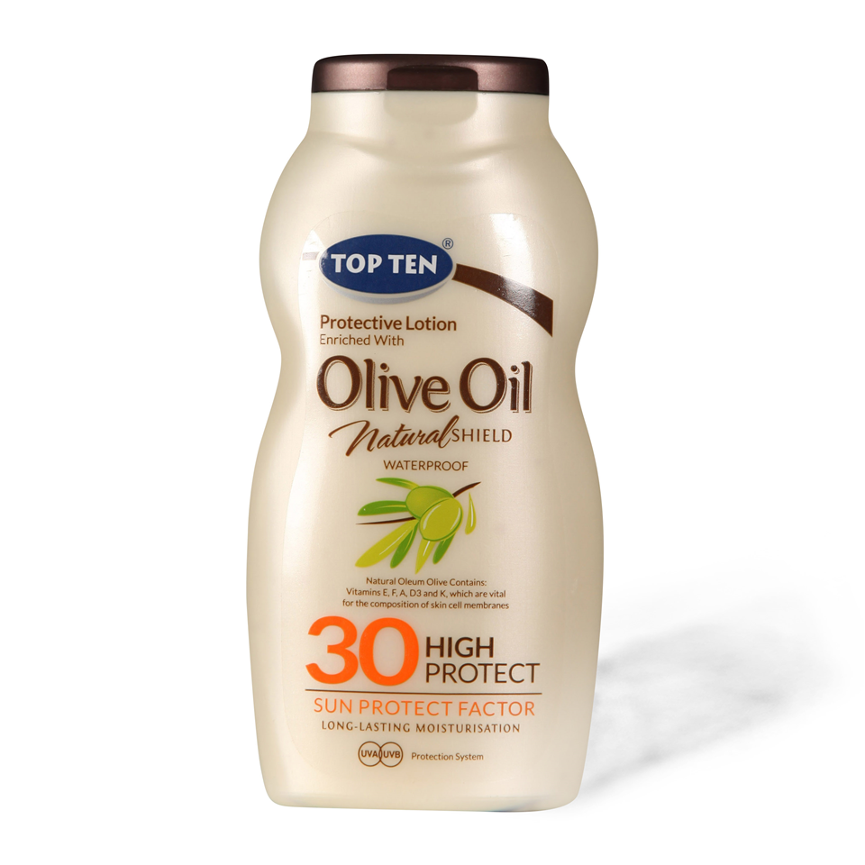 Mleko za sunc.OliveTop Ten SPF 30 200ml