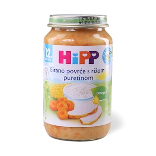 Kasica Hipp povrce,curetina 220g