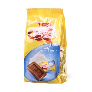 Cokolada Najlepse zelje mlecni krem mini 5g/150g, Atlantik B