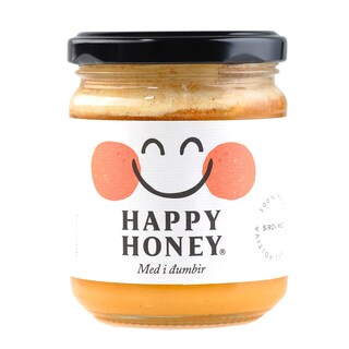 Med i organski djumbir Happy Honey 250gr