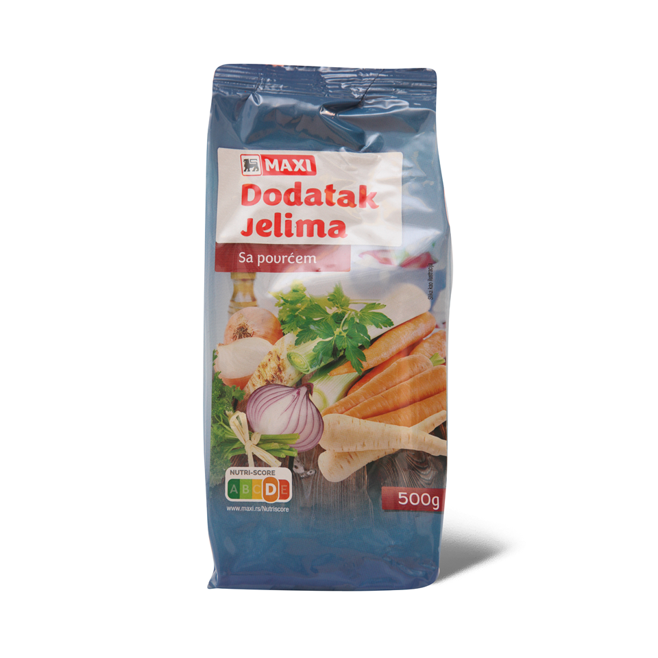 Dodatak jelima sa povrcem Maxi 500g