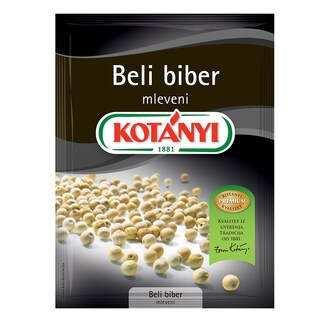 Biber beli mleveni Kotanyi 17g