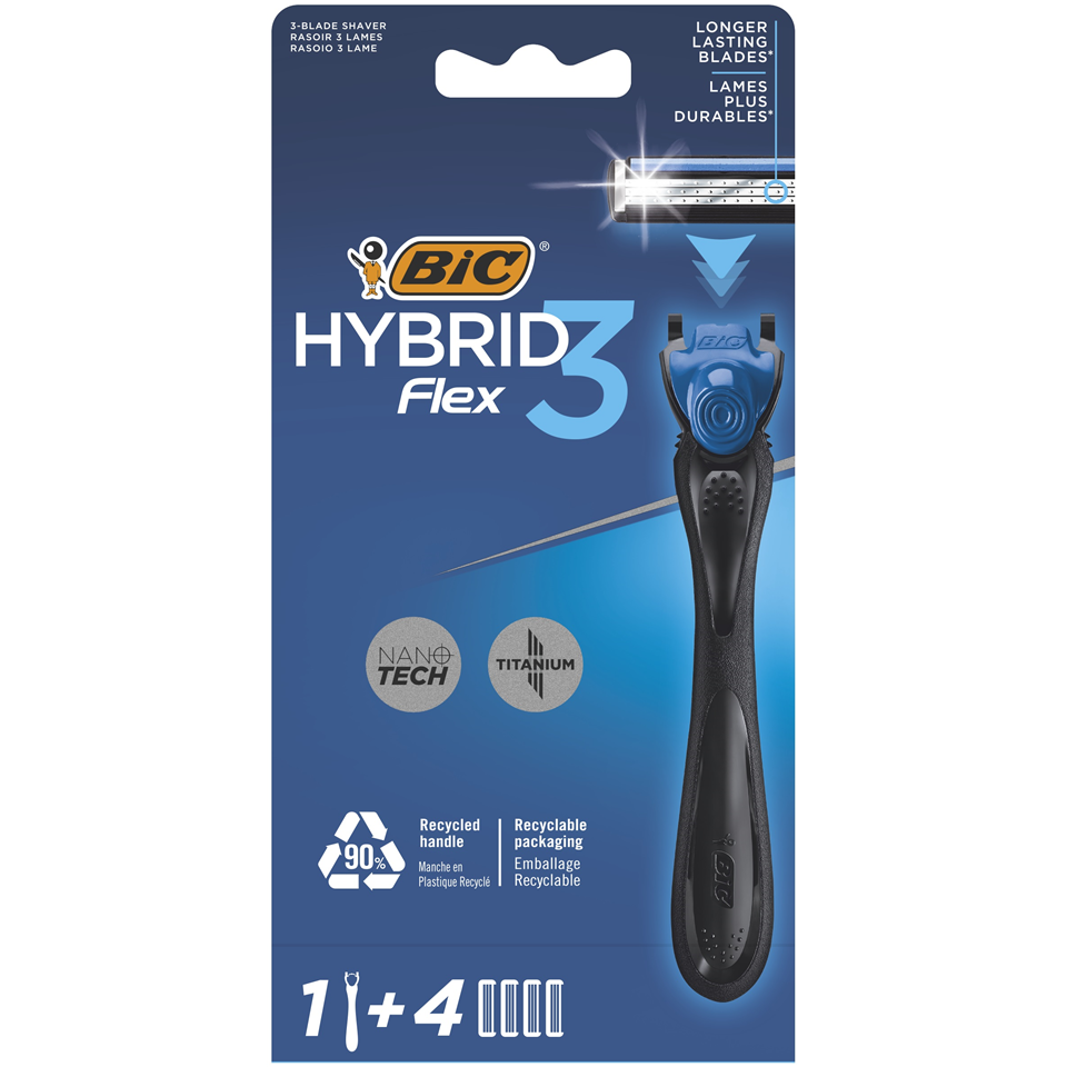 Brijac Flex3 Hybrid BIC rucica+4 dopune