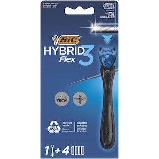 Brijac Flex3 Hybrid BIC rucica+4 dopune