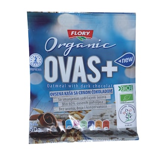 Ovsena kasa sa cokoladom Organic 50g